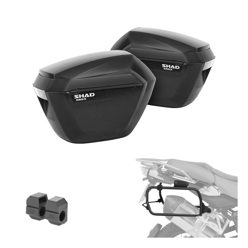 Kit valises moto shad sh23 - valises,