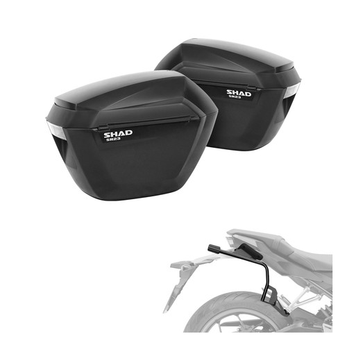 Kit valises moto shad sh23 - valises,